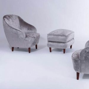 Coppia di poltrone Gio Ponti